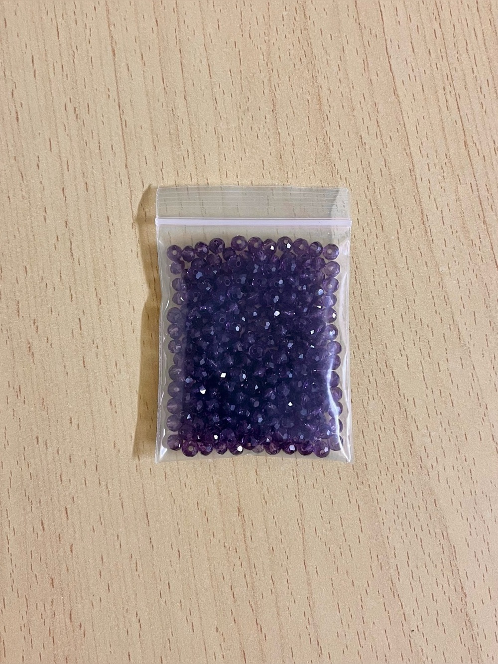 4mm Amethyst Deep Purple Crystal Beads DIY Jewelry Earrings Necklace Bracelet